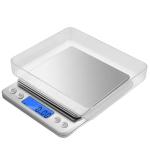 Plastic kitchen Scale(Silver)-2kg, 0.01 accuracy