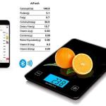 2Kg Smart Kitchen Scale(Black)- 0.01 accuracy